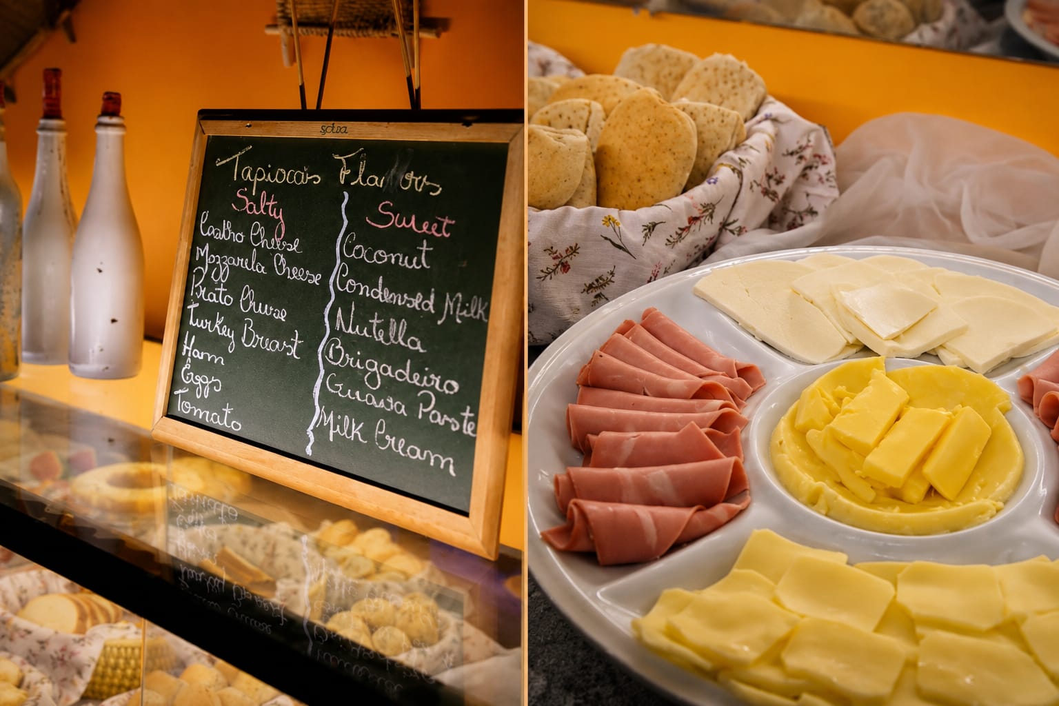 Ingredientes y opciones de tapioca para el desayuno